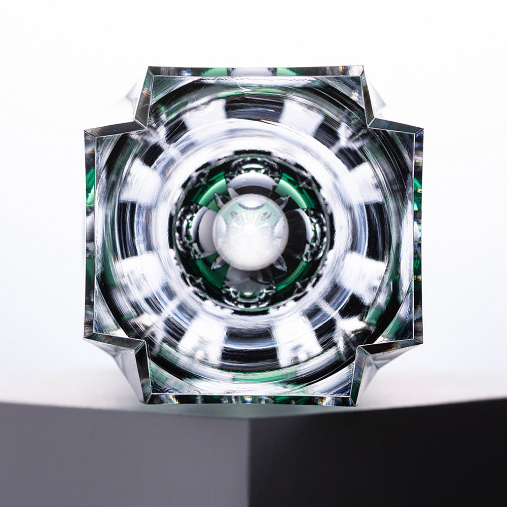 カガミクリスタル KAGAMI | 江戸切子 一輪挿 竹の膳 F528-1908-CGR