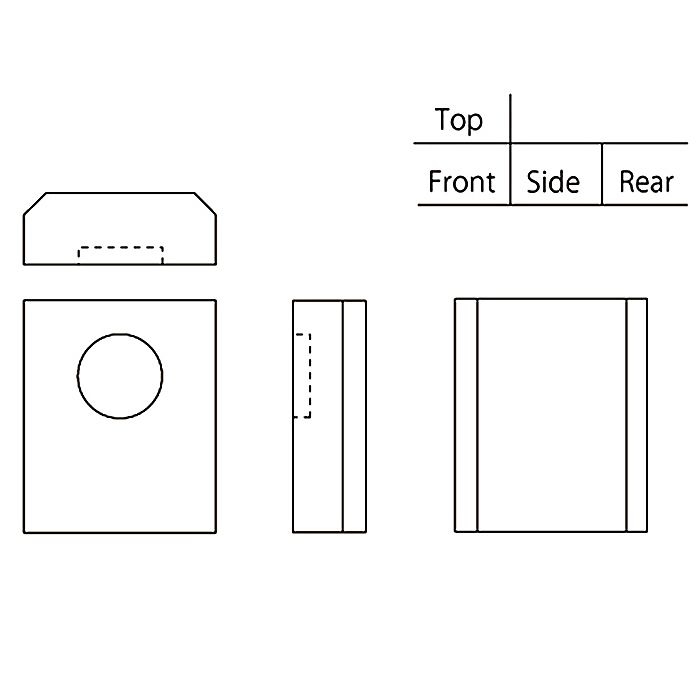 カガミクリスタル ガラス クロック 時計 Q424 | 名入れ メッセージ 名前入り