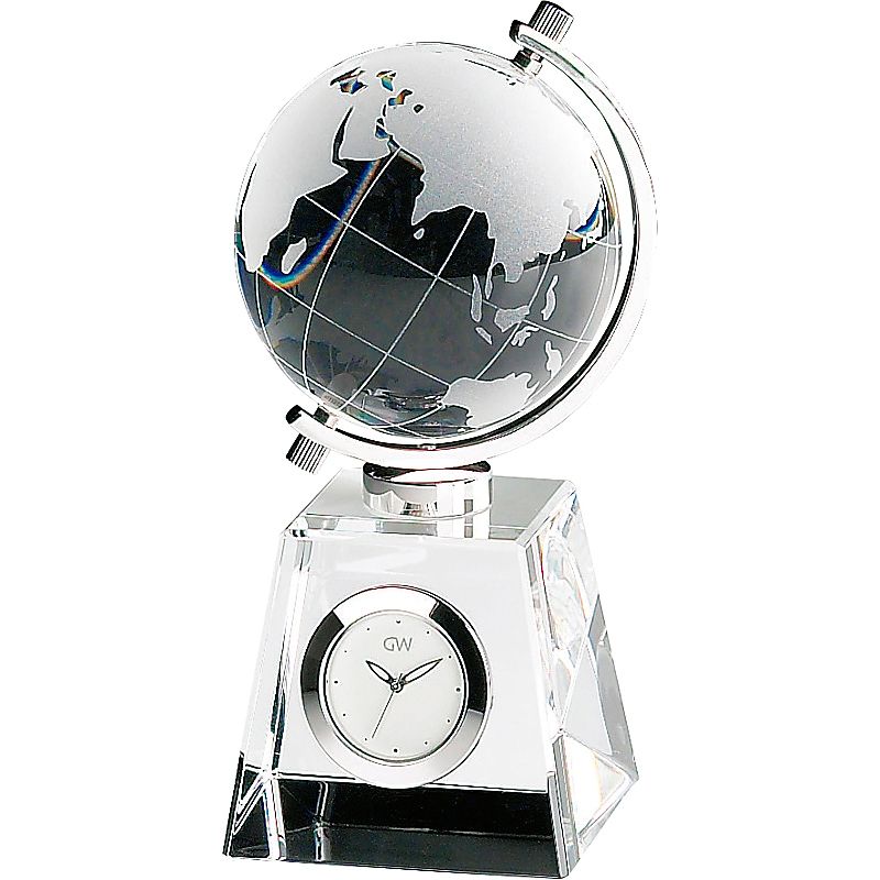 ( グラスワークスナルミ / グローブ ) クロック ( 662-3773p )