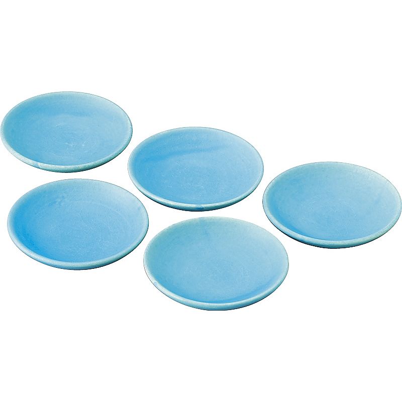 ( 信楽焼 / Toruco ) 小皿5客揃 ( 662-4186p )