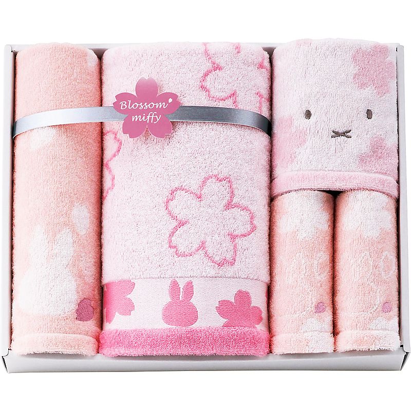 ( ミッフィー / ブロッサム ) タオルセット ( 662-5206p )