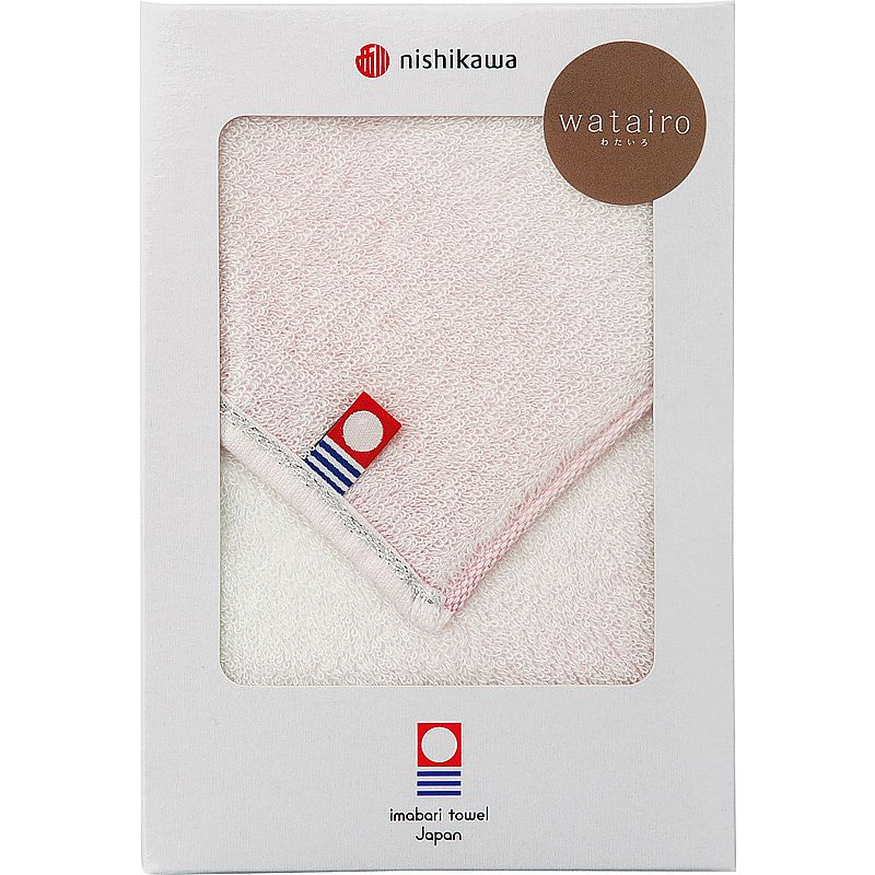 ( 今治わたいろ / 西川今治タオル ) ミニテリー ( ピンク ) ( 662-5306p )