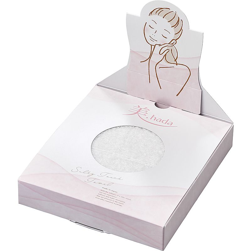 ( 美.hada ) お肌にやさしいハンドタオル ( 662-5497p )