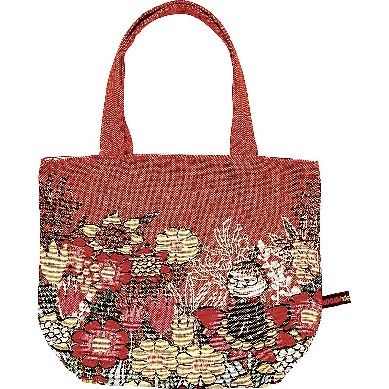 ( ムーミン ) 花と一緒に ゴブラン織りミニバッグ ( 662-6385p )