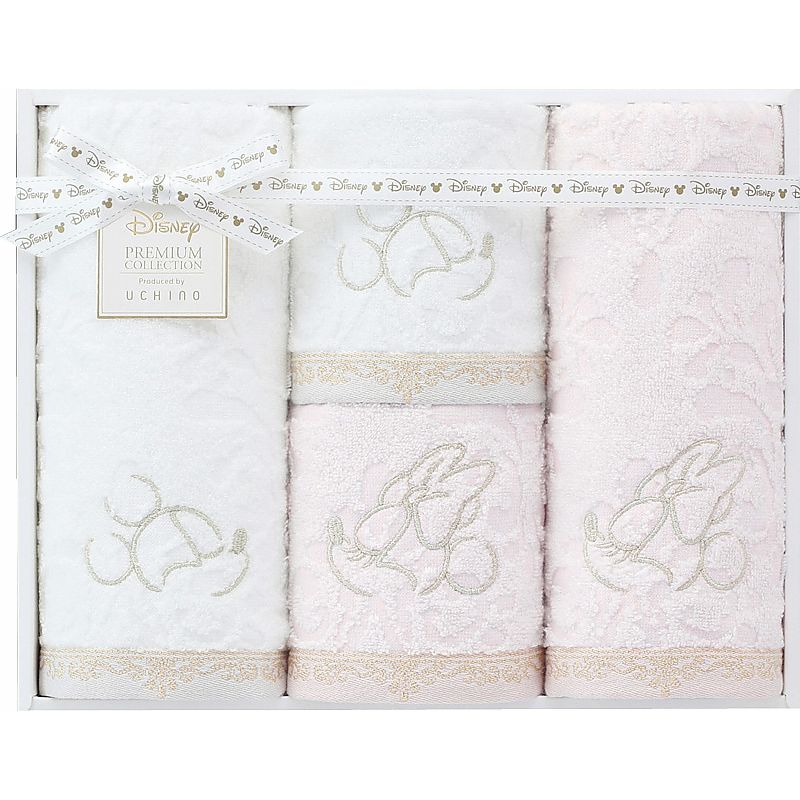 プレミアム ディズニー エターナリー フェイスタオル2P&ゲストタオル2P 662-6758p