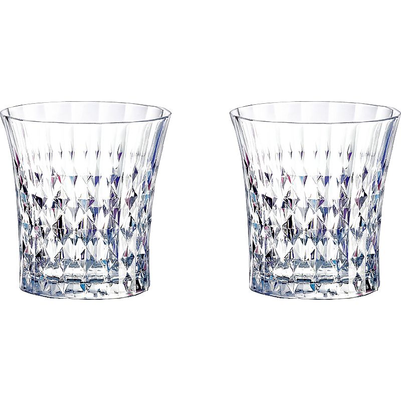 クリスタル・ダルク レディーダイヤモンド オールドグラス ペア 662-6975p