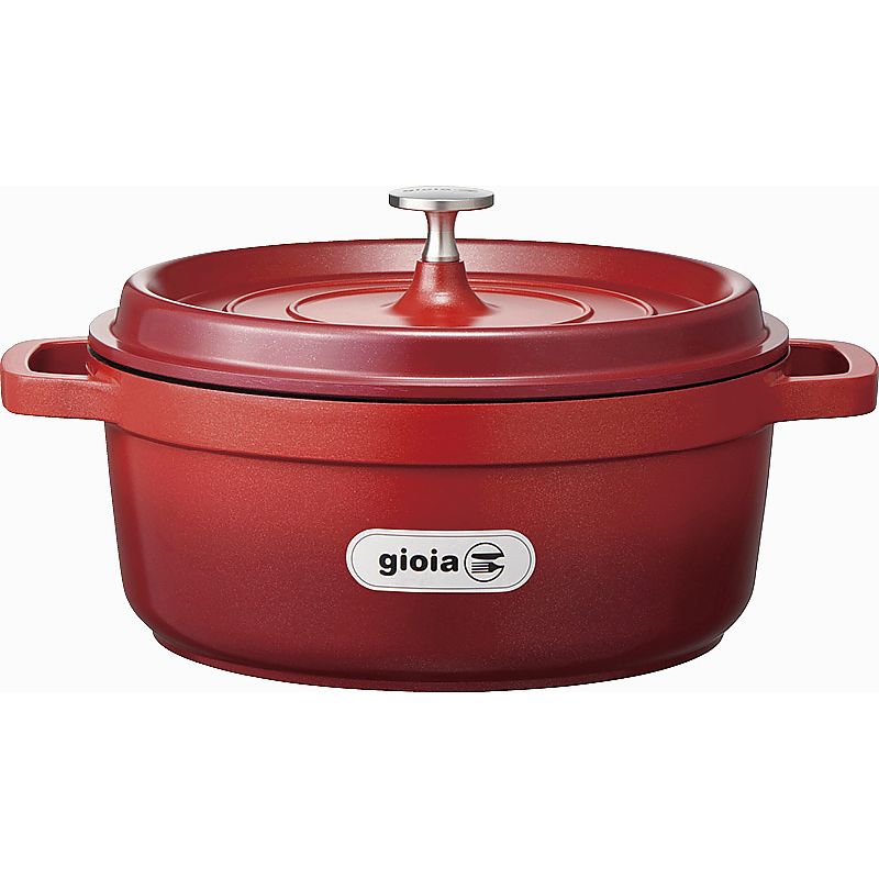 ジョイア キャセロール24cm RE レッド 662-7048p