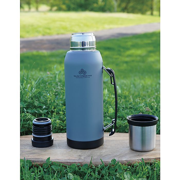 サスティギア ハンドルボトル1L ウルフグレー 662-7091p