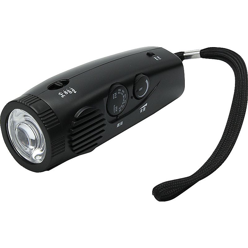 STAR★LIGHT 乾電池式ラジオライト 662-7107p