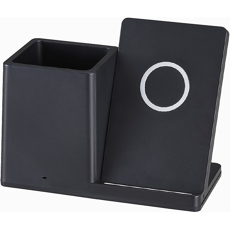 ペンホルダー付ワイヤレス充電器 662-7358p