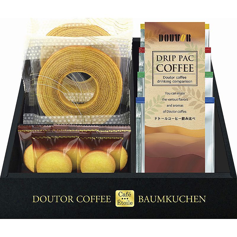 ( Caf toile ) ドトールコーヒー&バウムクーヘンセット