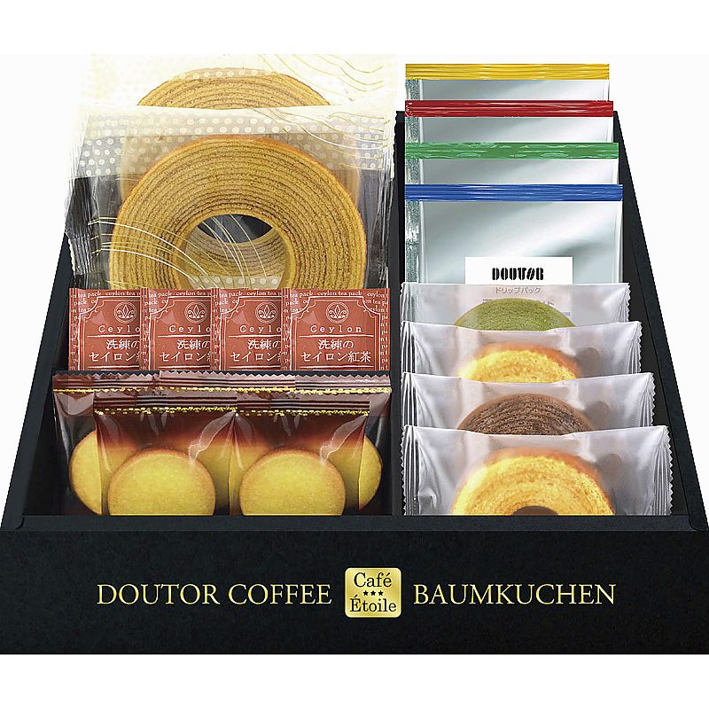 ( Caf toile ) ドトールコーヒー&バウムクーヘンセット