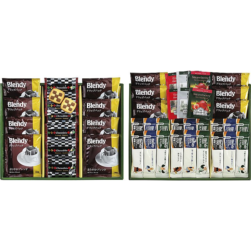 ( ブレイクタイム / プレミアムギフト ) クッキー&コーヒー&紅茶 ( 702-0279p )