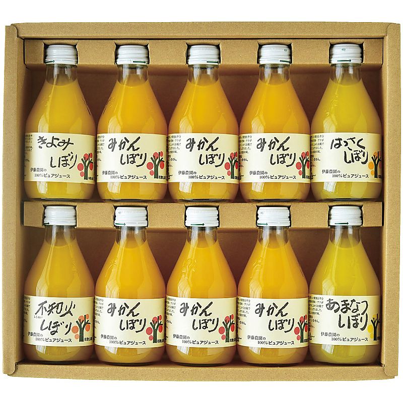 ( 伊藤農園 ) 100%ピュアジュース10本ギフトセット ( 702-0925p )