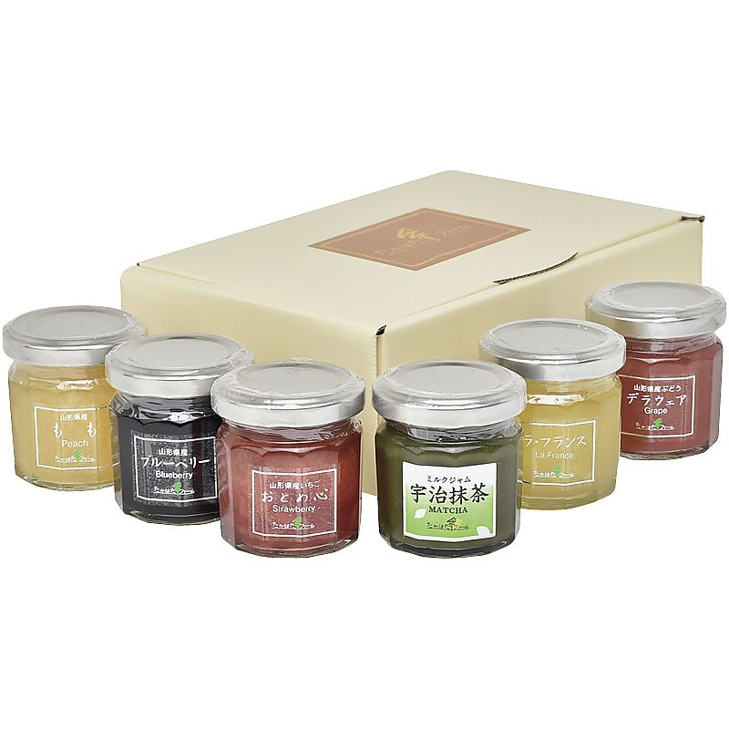 たかはたファーム ミニジャム6個詰合せ 702-1170p