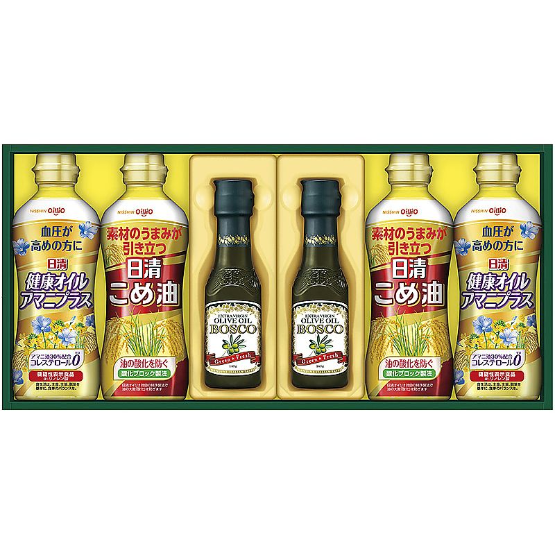 日清オイリオ ヘルシーオイル&ボスコギフト 702-1187p