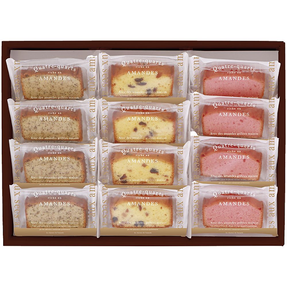 井桁堂 アーモンドリッチパウンド12個入 702-2028p