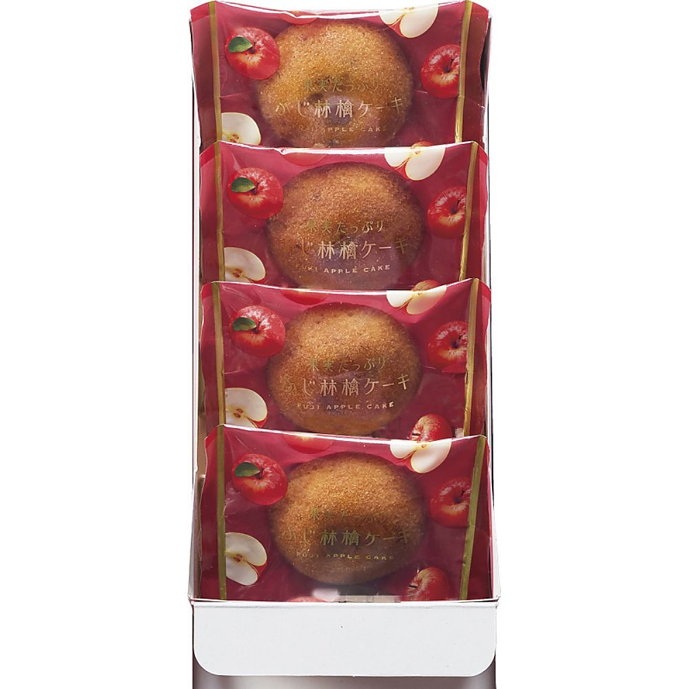 ひととえ 果実たっぷりふじ林檎ケーキ 702-2037p