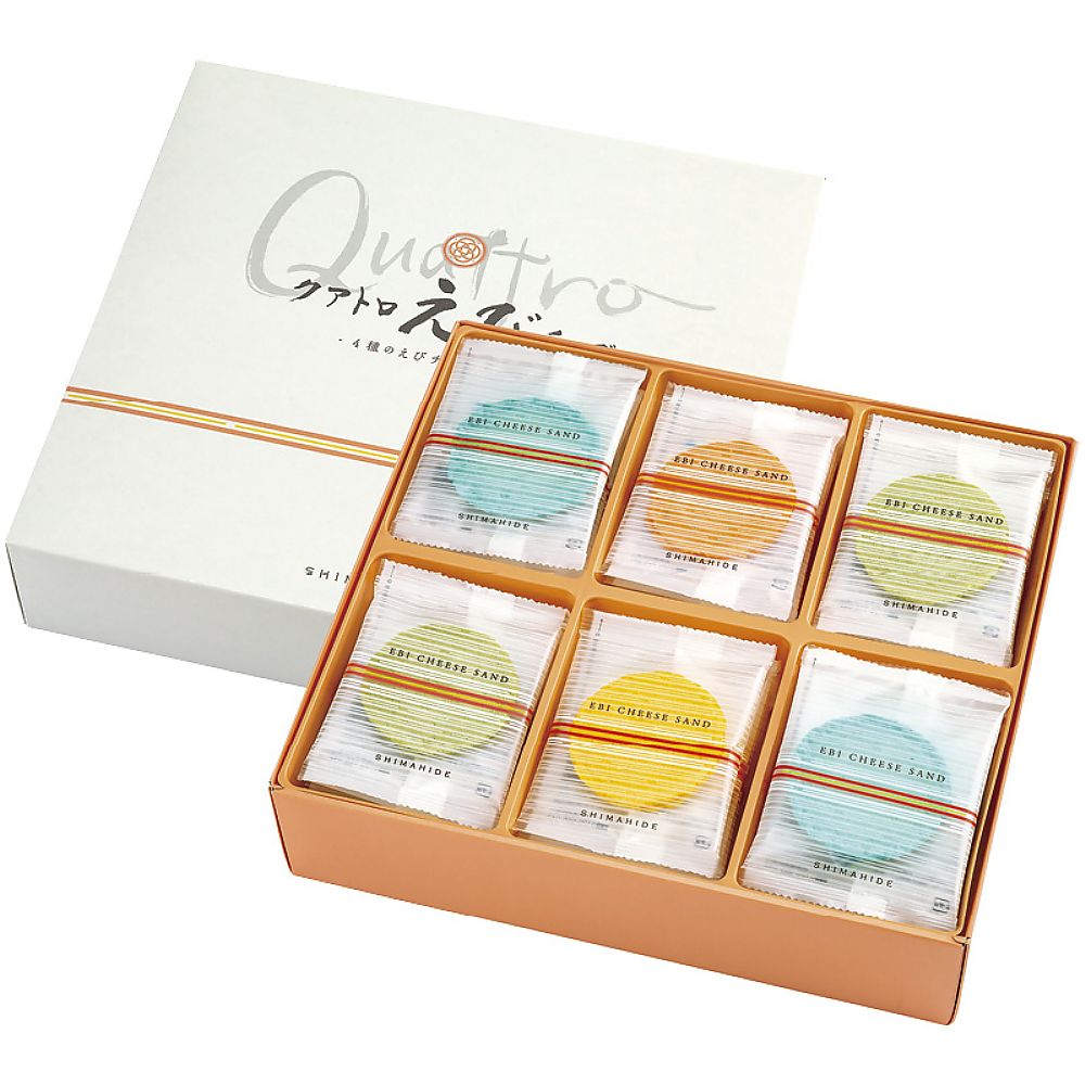 海老菓子本舗 志ま秀 クアトロえびチーズ 702-2086p