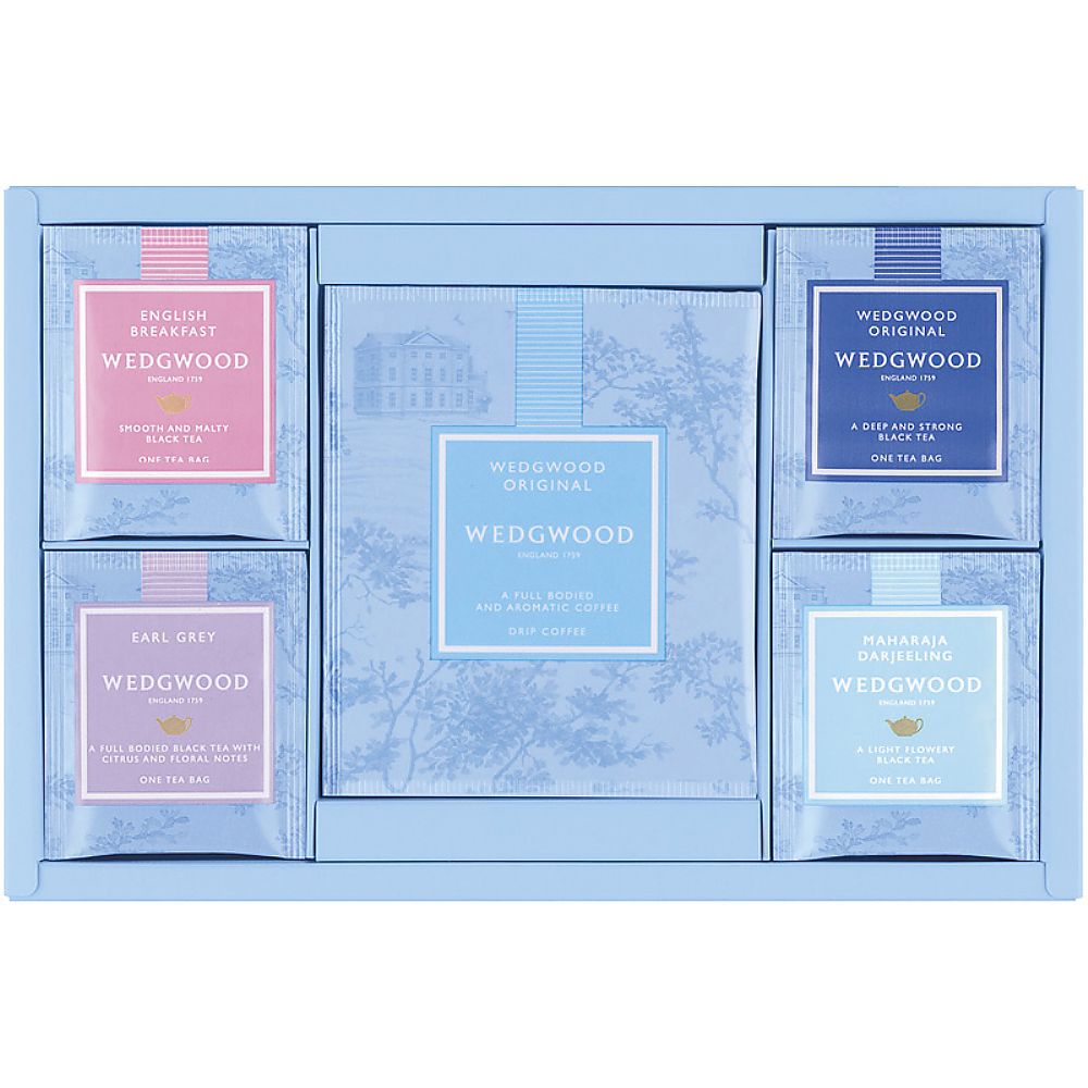ウェッジウッド シグニチャー ティーバッグ&ドリップコーヒー 702-2115p