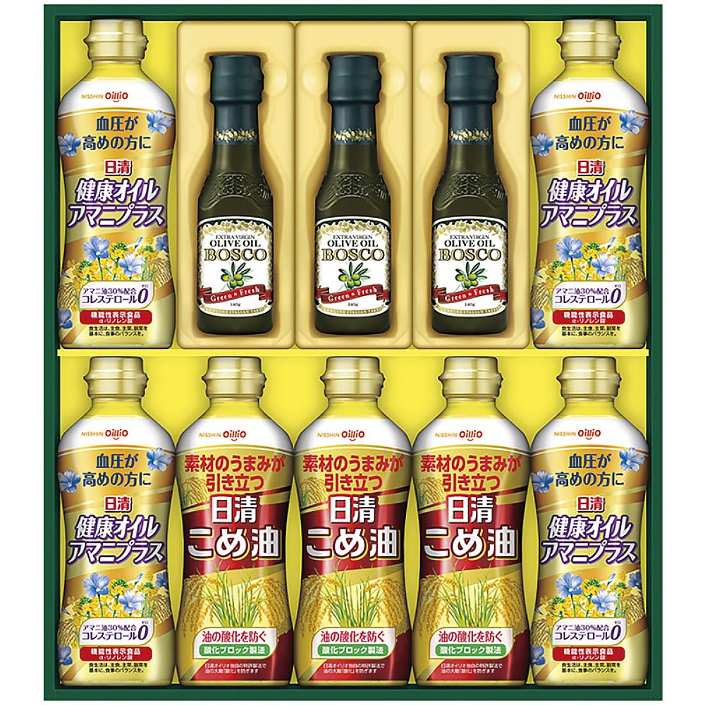 日清オイリオ ヘルシーオイル&ボスコギフト 702-2175p