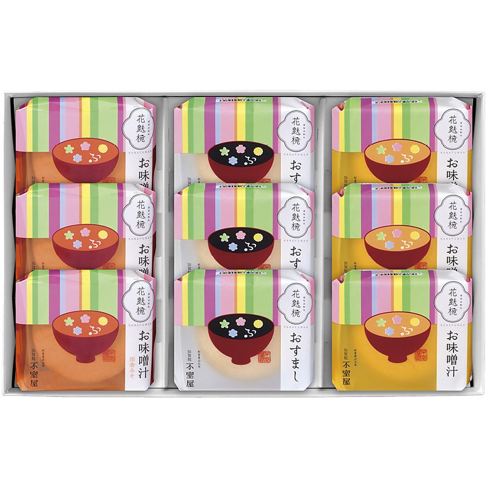 加賀麩不室屋 花麩椀 9ヶ入 702-2195p