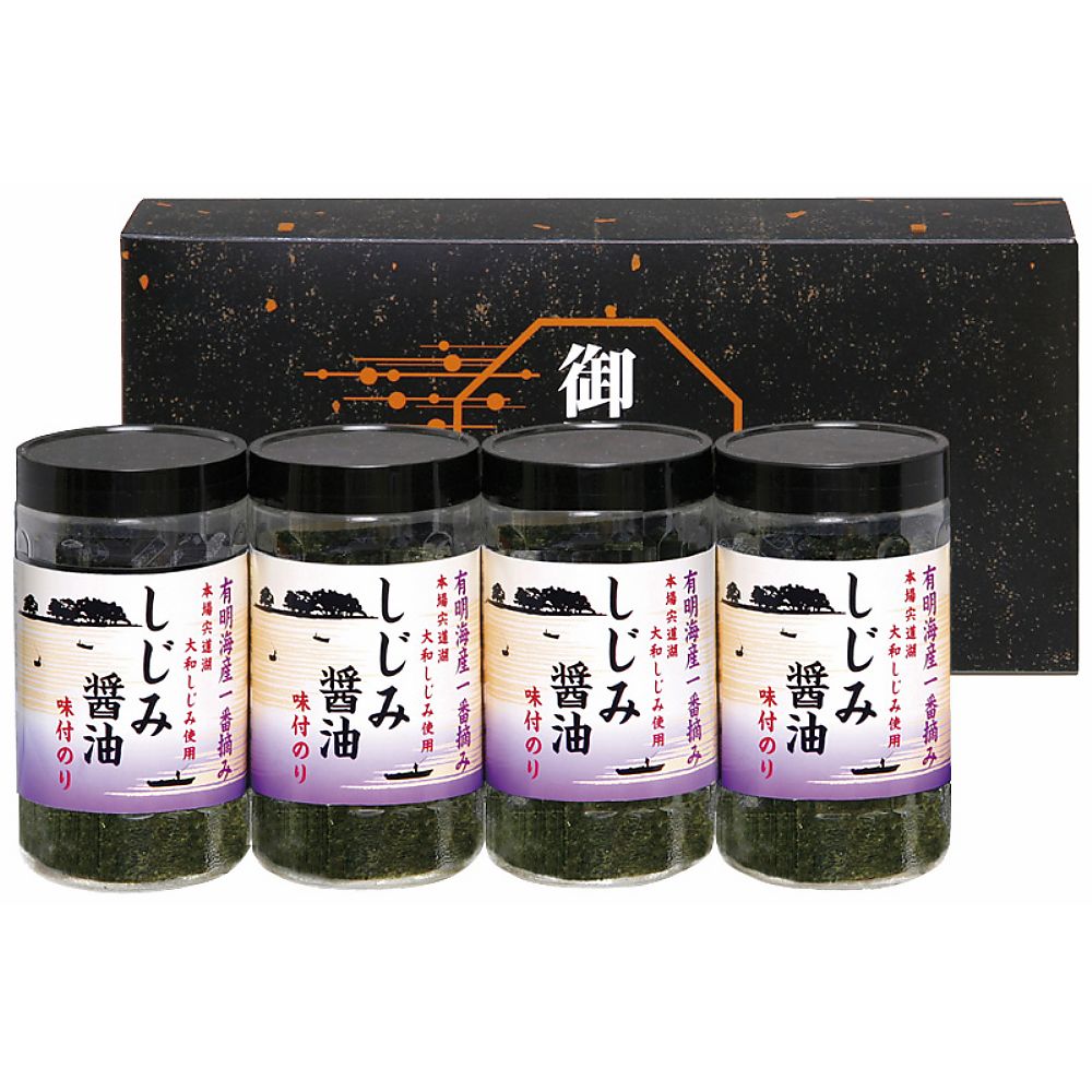 有明海産一番摘み しじみ 醤油味付のり 702-2264p