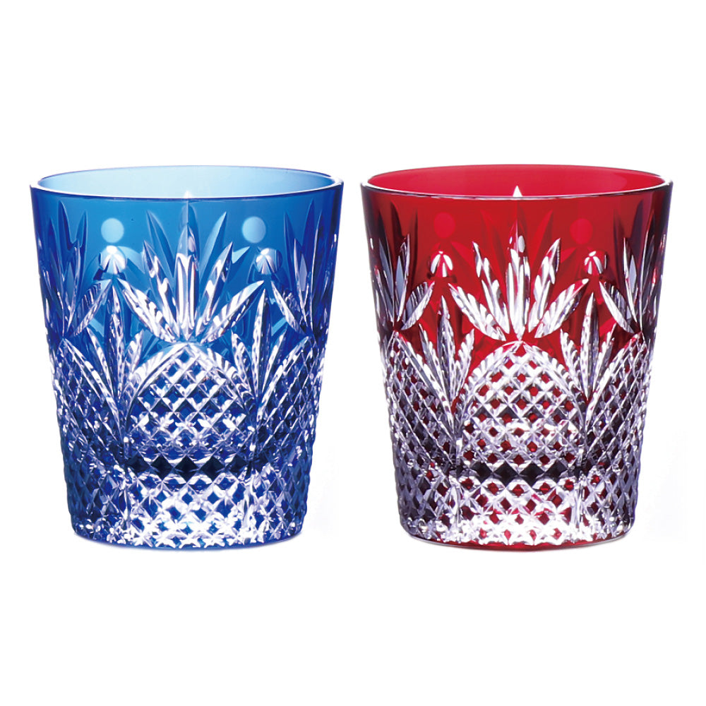 グラスワークス ナルミ | 色着せオールドグラス プレイス ペア