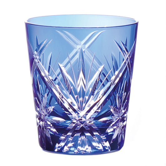 グラスワークス ナルミ | 色着せオールドグラス ワルツ 青