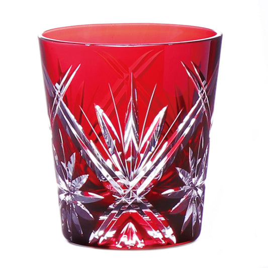 グラスワークス ナルミ | 色着せオールドグラス ワルツ 赤