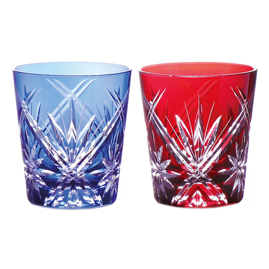 グラスワークス ナルミ | 色着せオールドグラス ワルツ ペア