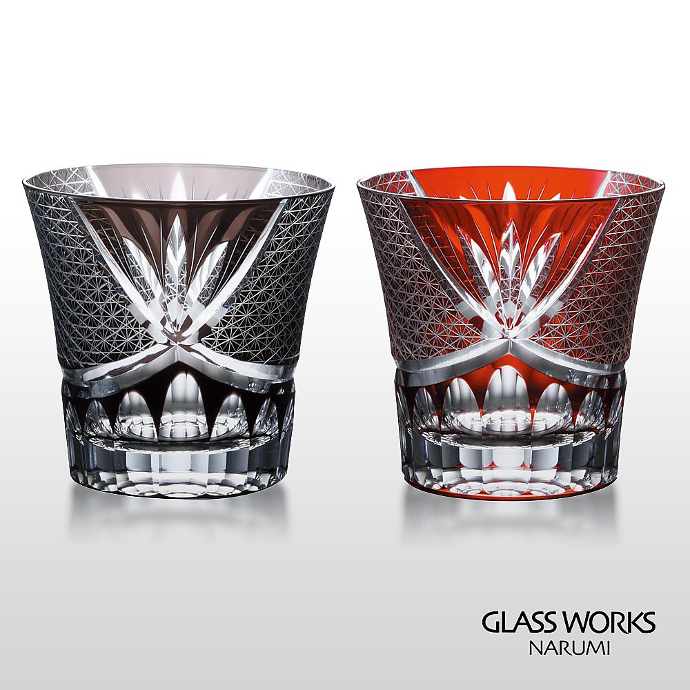 グラスワークス ナルミ | 色被せオールド スワール ペア
