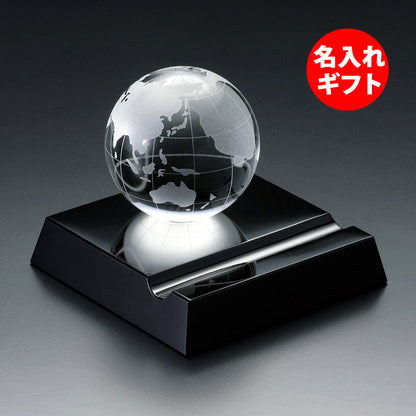 グラスワークス ナルミ | アース スマートフォンスタンド | 名入れ メッセージ 名前入り