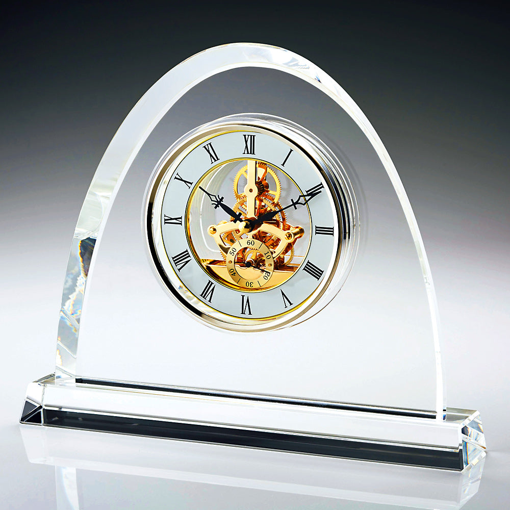 グラスワークス ナルミ | オーバル スケルトンクロック