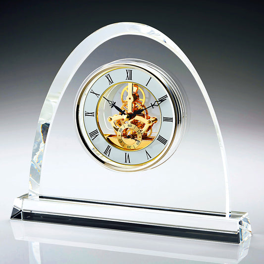 グラスワークス ナルミ | オーバル スケルトンクロック