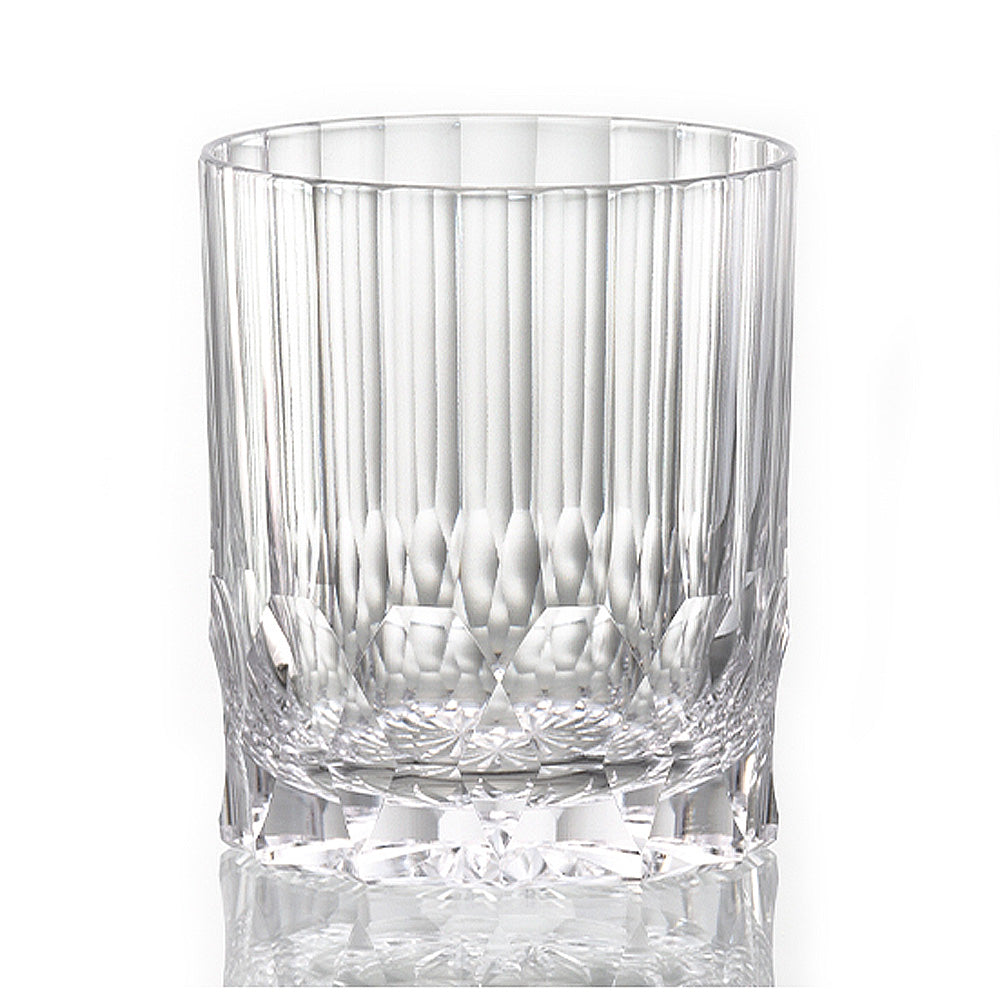 カガミクリスタル KAGAMI | ロックグラス 白露