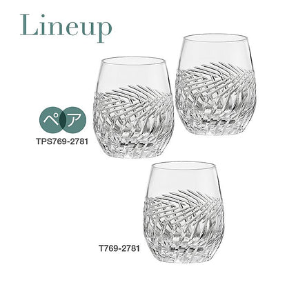 カガミクリスタル KAGAMI | ペアロックグラス TPS741-2807