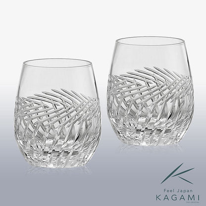 カガミクリスタル KAGAMI | ペアロックグラス TPS741-2807