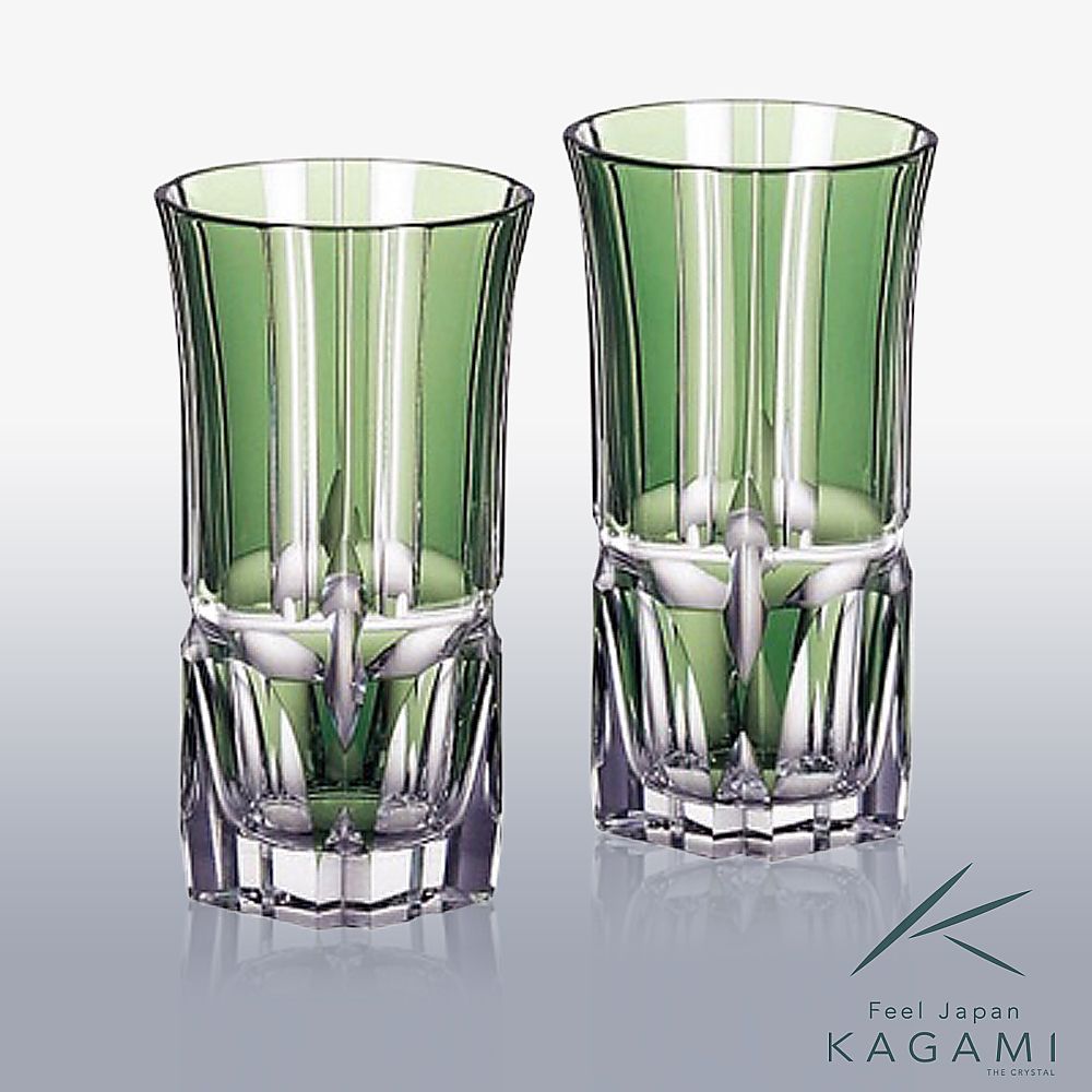カガミクリスタル KAGAMI | ペアひとくちビールグラス 2511