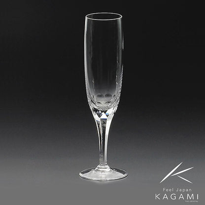 カガミクリスタル KAGAMI | フルートシャンパングラス プレステージライン K9801-F8