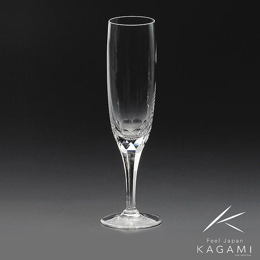 カガミクリスタル KAGAMI | フルートシャンパングラス プレステージライン K9801-F8