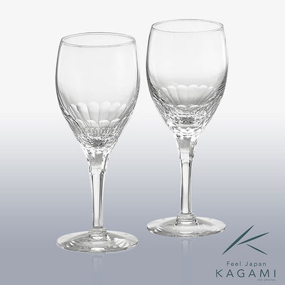 カガミクリスタル KAGAMI | ペアワイングラス エクラン KWP249-2533