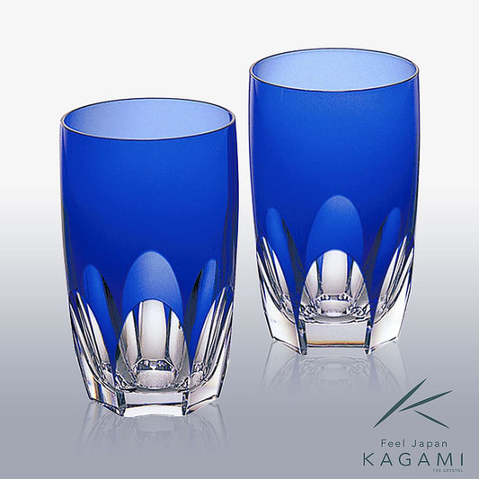 カガミクリスタル KAGAMI | ペアタンブラー ロイヤルブルー TPS891-72-CCB