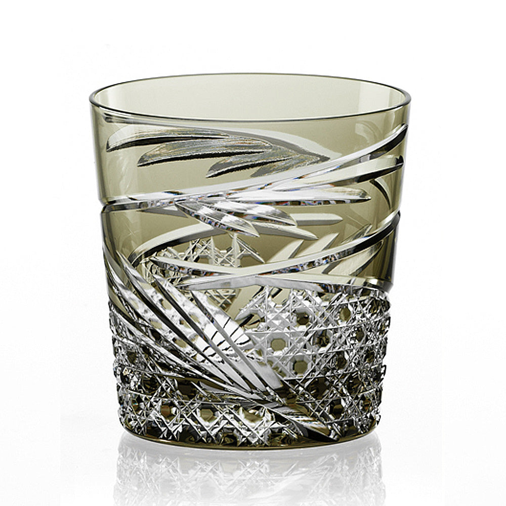 カガミクリスタル KAGAMI | 江戸切子 ロックグラス 舞 T577-2944-BLK