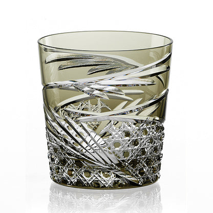 カガミクリスタル KAGAMI | 江戸切子 ロックグラス 舞 T577-2944-BLK