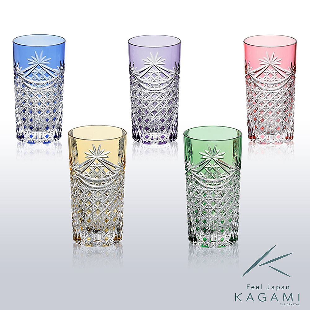 カガミクリスタル KAGAMI | 江戸切子 タンブラーセット TPS369-2835-5