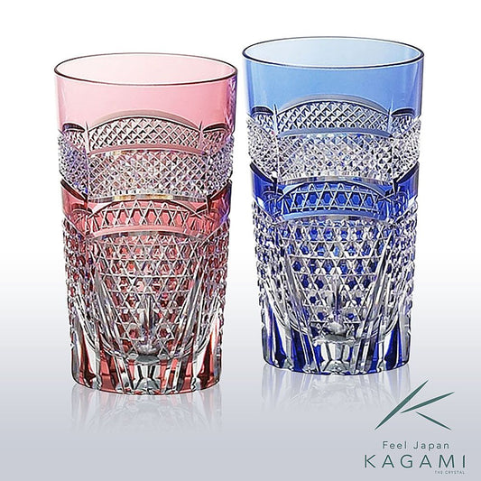 カガミクリスタル KAGAMI | 江戸切子 ペアタンブラー 2941