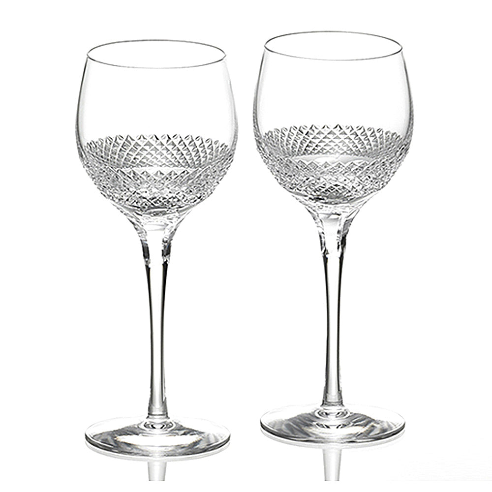 カガミクリスタル KAGAMI | 江戸切子 ペアワイングラス 帯 KWP84-2901