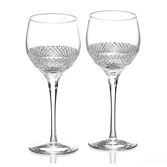 カガミクリスタル KAGAMI | 江戸切子 ペアワイングラス 帯 KWP84-2901