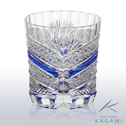カガミクリスタル KAGAMI | 江戸切子 ロックグラス T685-2524-CCB